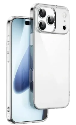 Силиконовый чехол для iPhone 17 Pro, Прозрачный