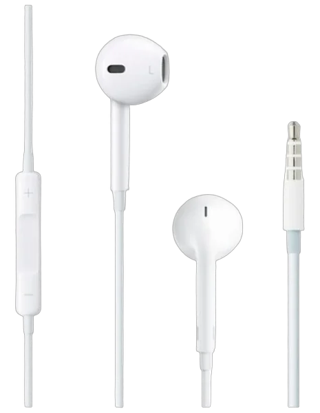 EarPods Jack 3.5mm (С микрофоном), Белый