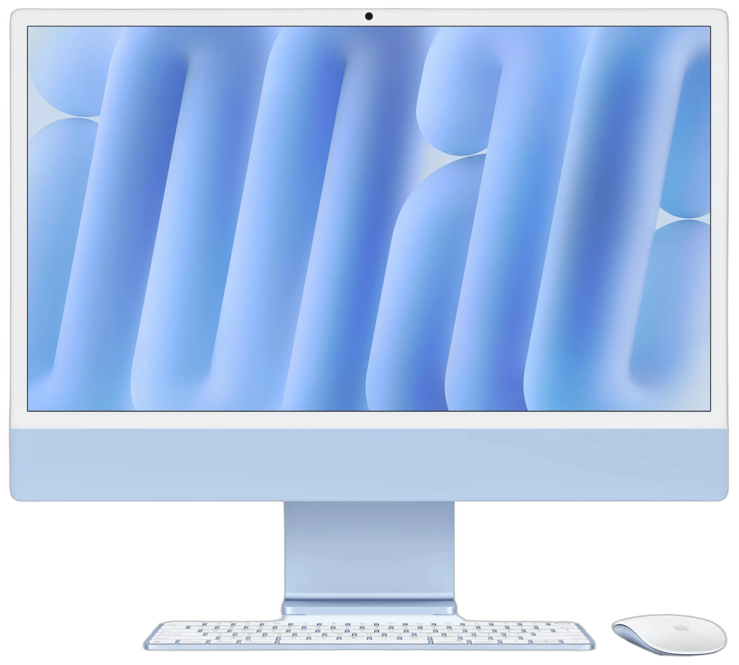iMac 24" M4, Blue, Core 8, GPU 8, 256 ГБ, 16 ГБ