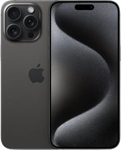 iPhone 15 Pro Max, Black, 256ГБ, eSIM