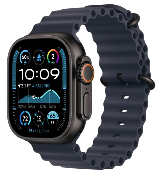 Apple Watch Ultra 2, Ocean, Navy, Без размера, Black