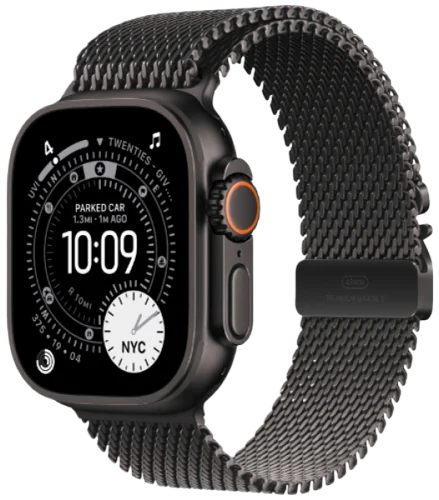 Apple Watch Ultra 3, Titanium, Black, M, Black